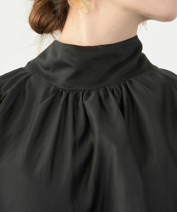 手洗い可 長袖 大人カジュアル オフィス きれいめ フェニミン シアー オールシーズン ジョイントスペース