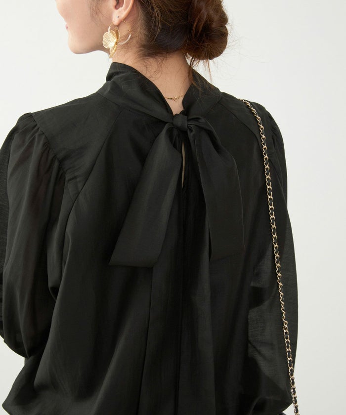 手洗い可 長袖 大人カジュアル オフィス きれいめ フェニミン シアー オールシーズン ジョイントスペース