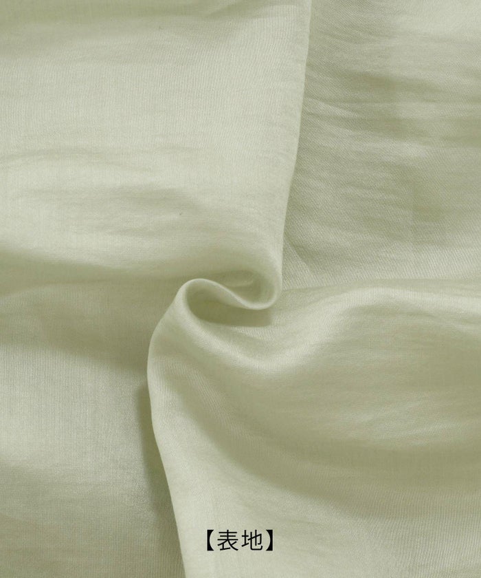 手洗い可 長袖 大人カジュアル オフィス きれいめ フェニミン シアー オールシーズン ジョイントスペース