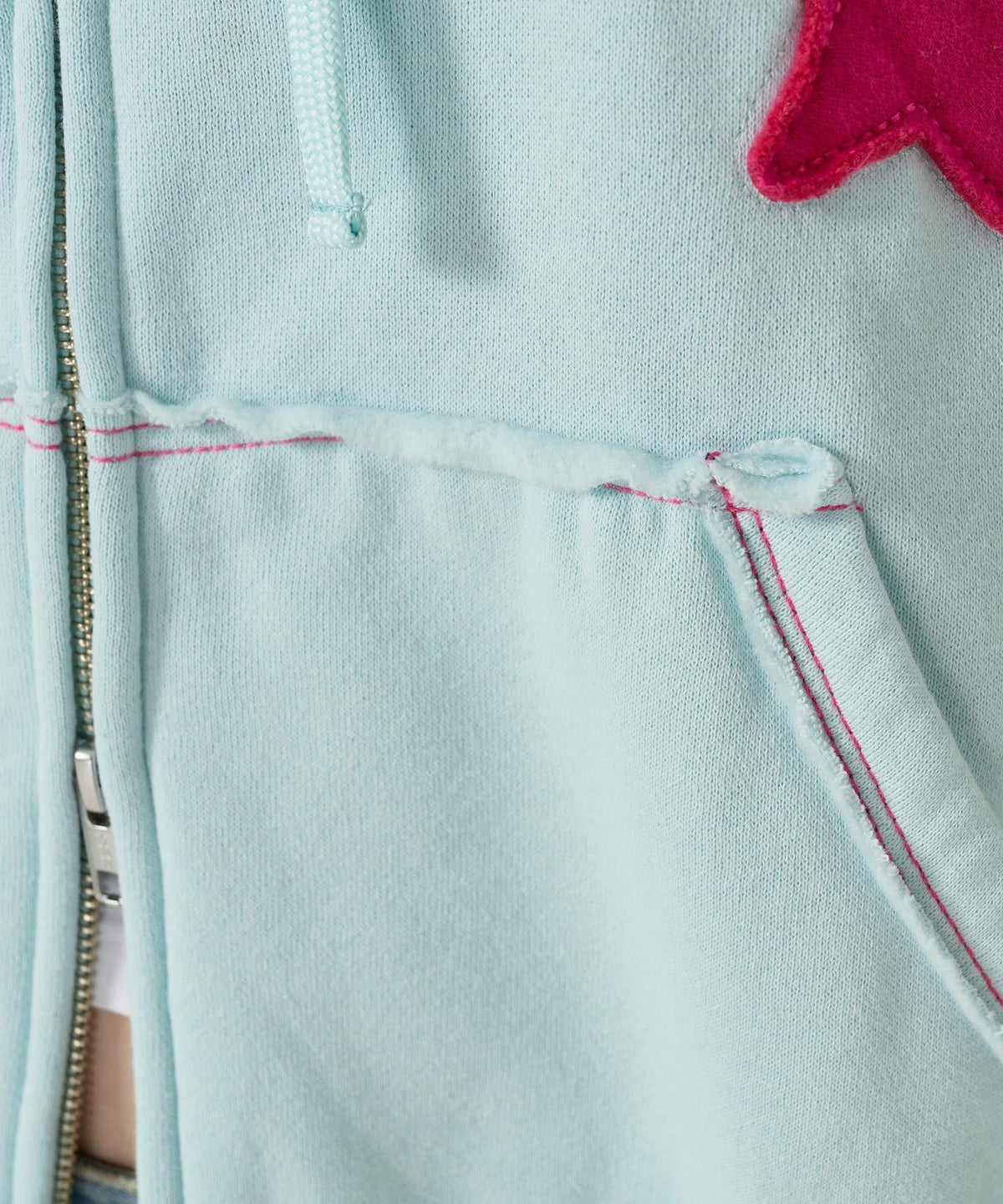 パッチワーク/フーディー/パーカー/ネイビー