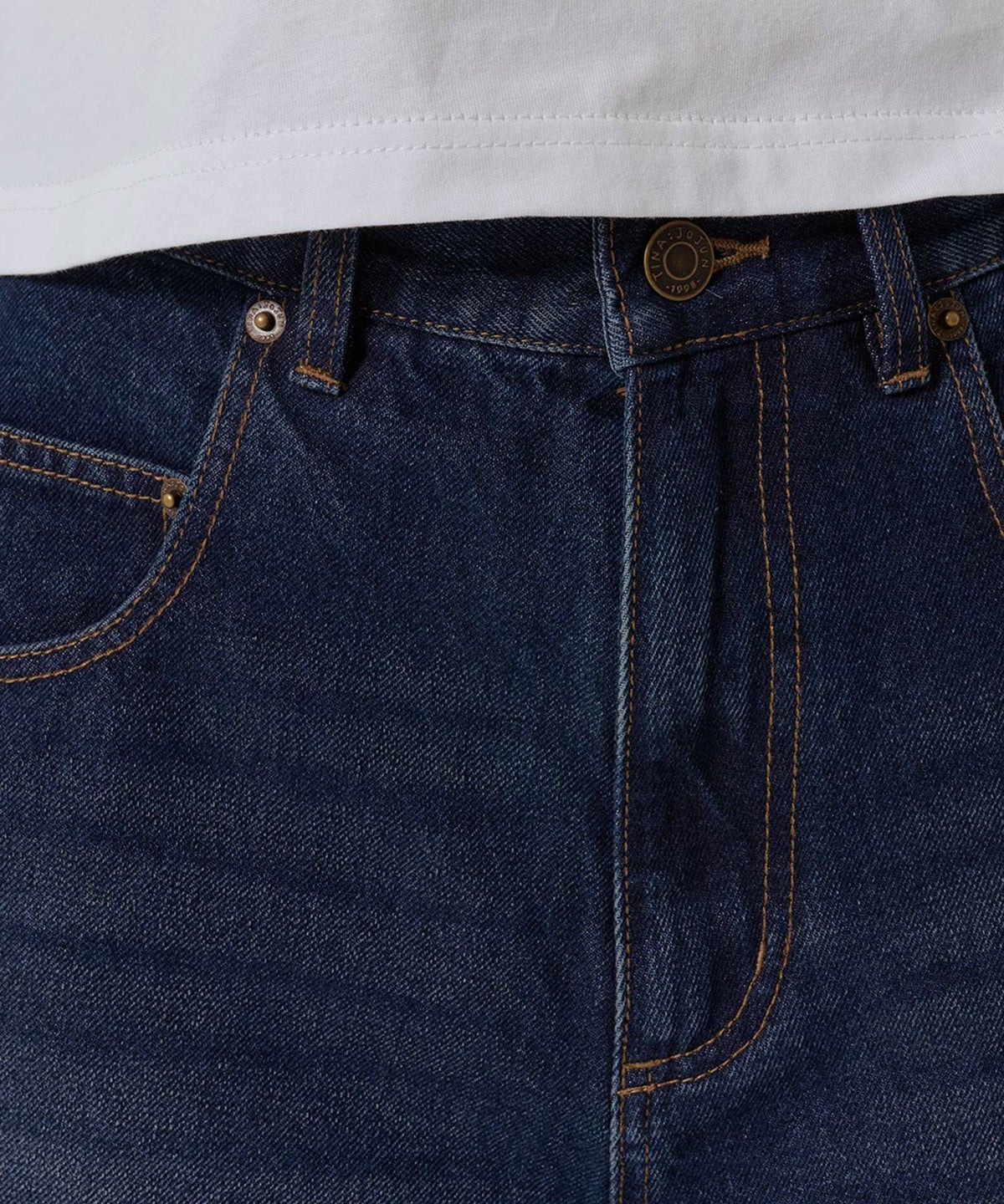 ハーフ/デニム/パンツ/ネイビー