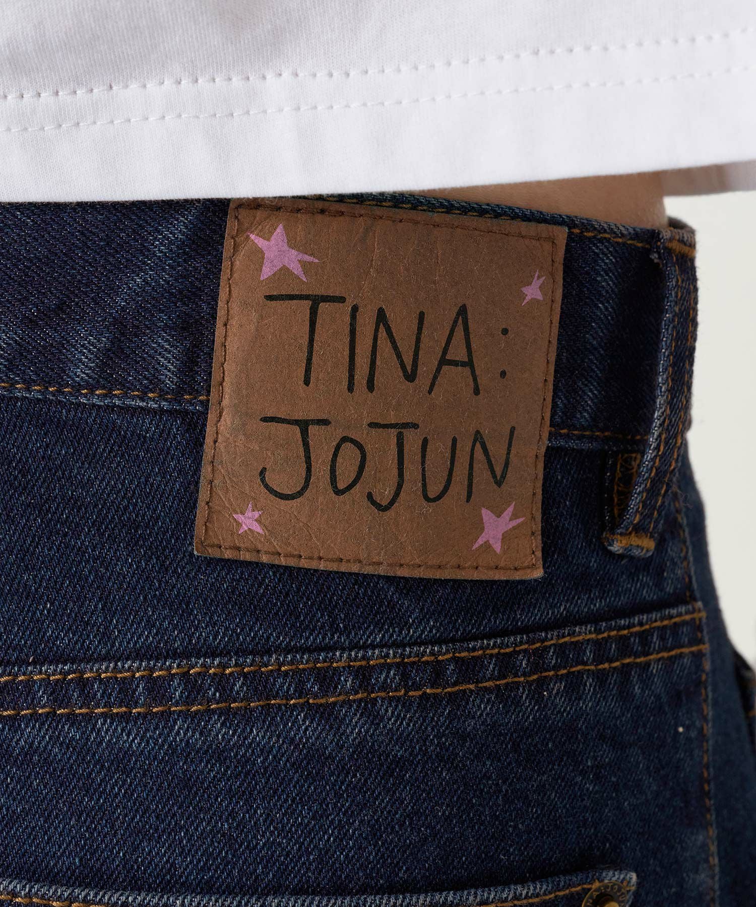 オーバーサイズ ハーフデニムパンツ TINA：JOJUN 全2色｜tnj731-1134