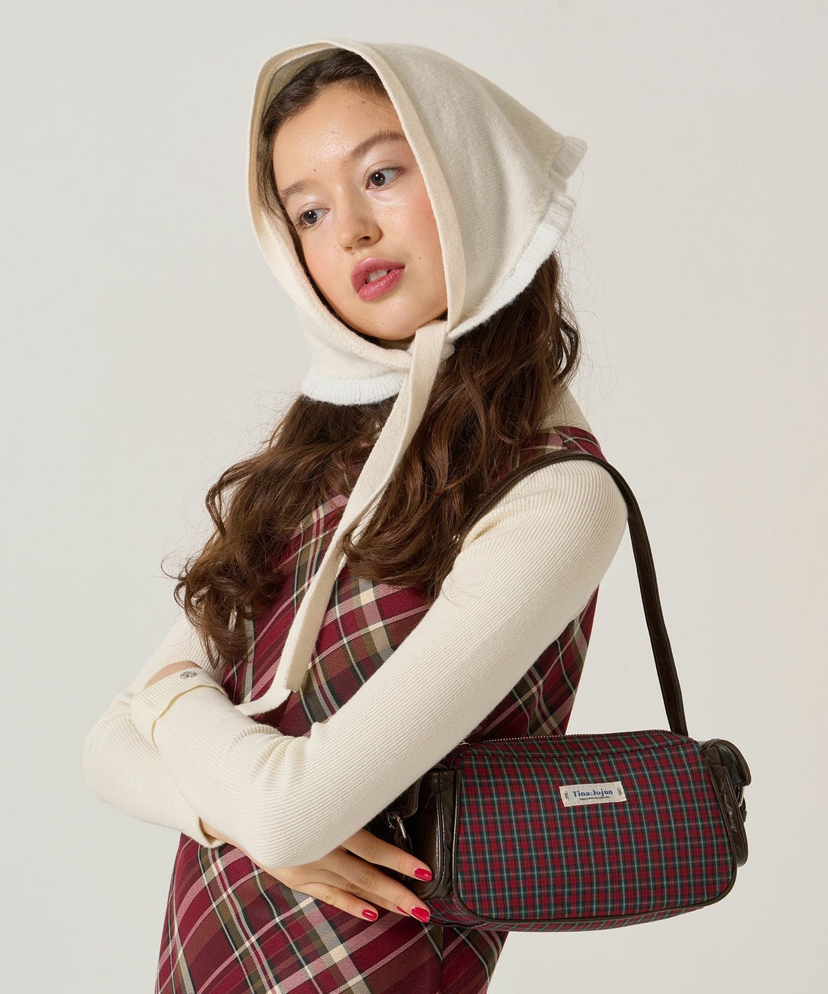 チェック/ハンドバッグ