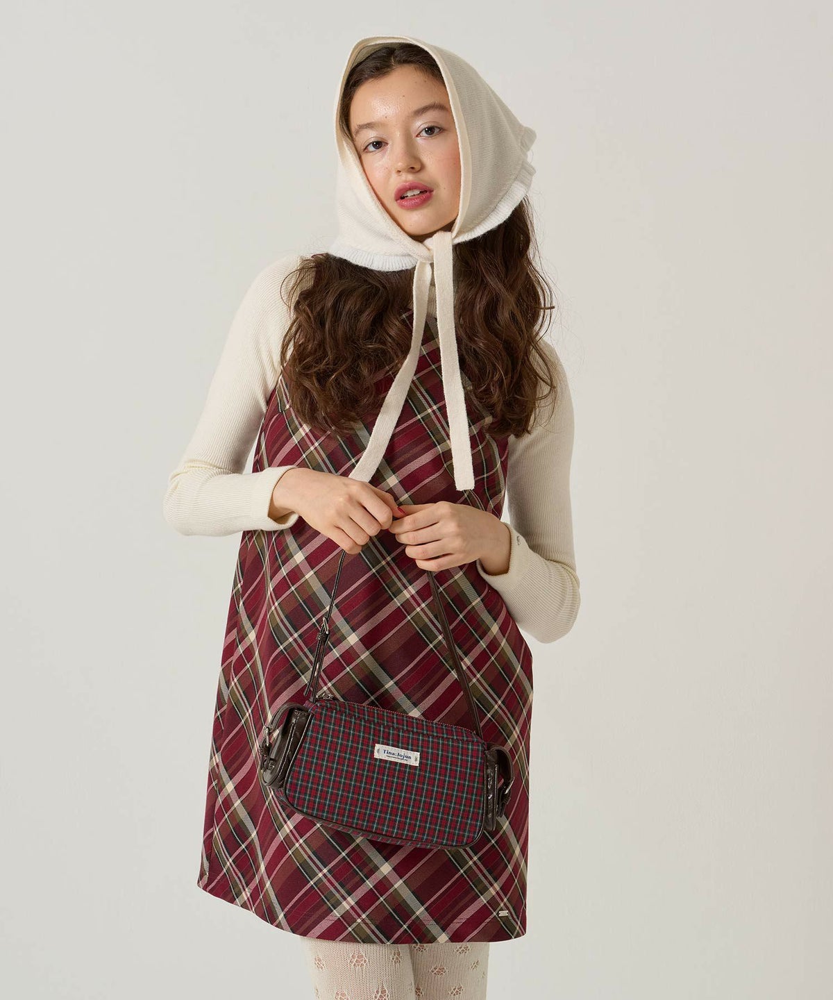 チェック/ハンドバッグ