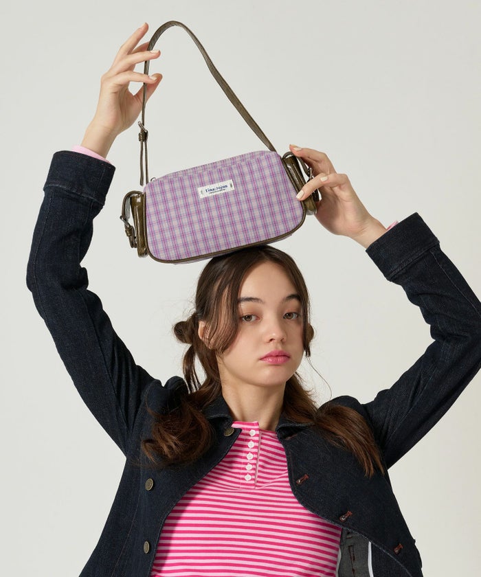 チェック/ハンドバッグ