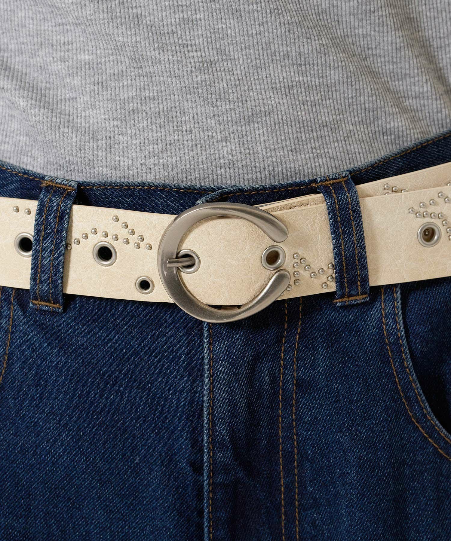 extra cute スタッズベルト TINA：JOJUN 全3色｜tnj937-1135【4