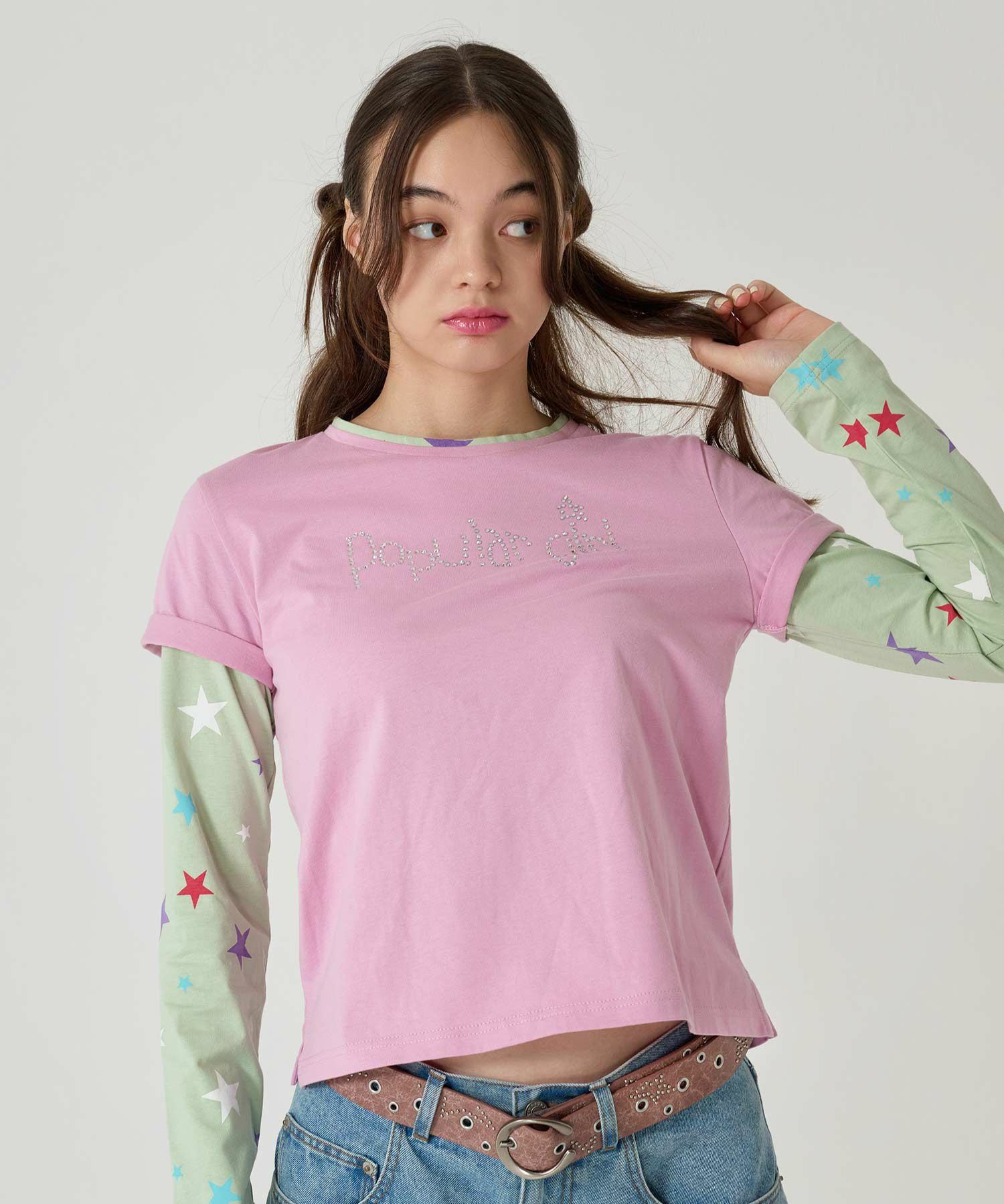 extra cute スタッズベルト TINA：JOJUN 全3色｜tnj937-1135【4