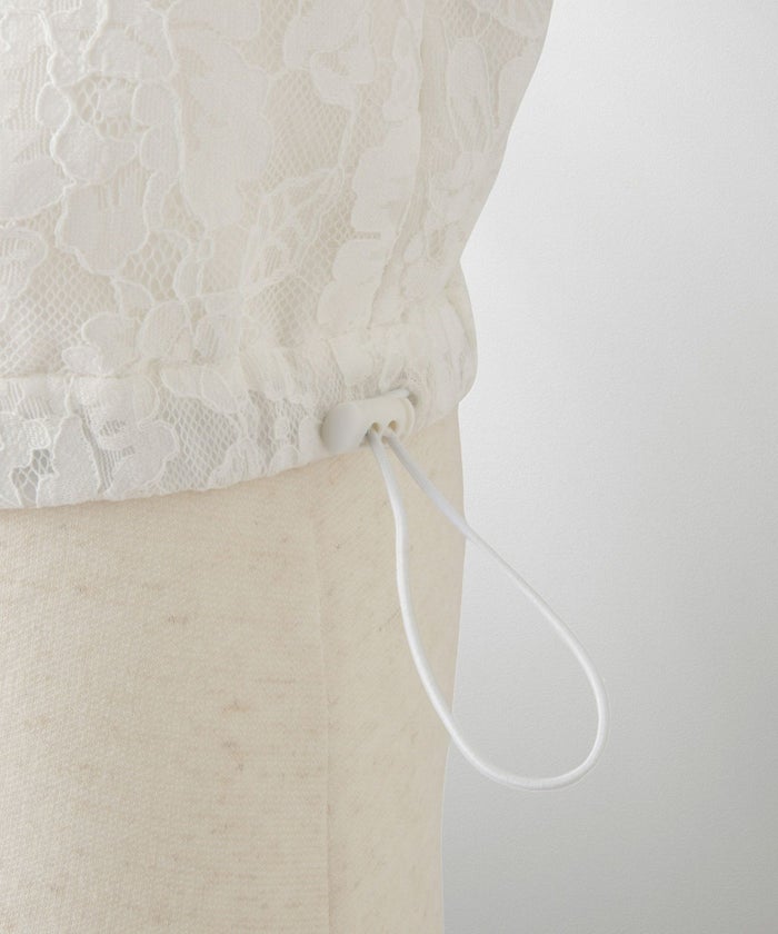 レース シアー ブルゾン シンプル レース ブルゾン アウター オフィス 冷房対策 ホワイト/ブラック/M/長袖