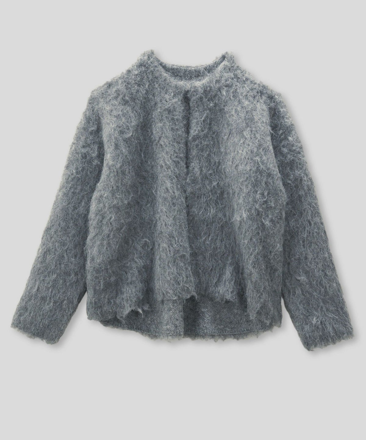 モテニット ふわふわニット モヘア デートコーデ ディナー クリスマス あざと可愛い オーバーサイズ 羽織 韓国風 綺麗め 細見え カジュアル KINO THE KEI