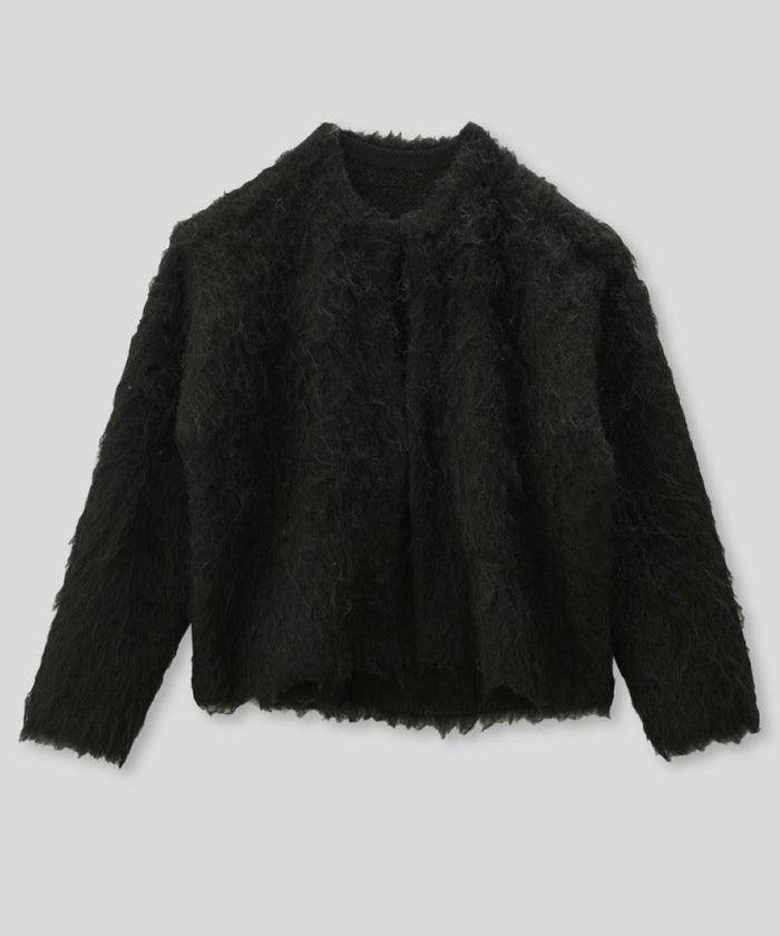 モテニット ふわふわニット モヘア デートコーデ ディナー クリスマス あざと可愛い オーバーサイズ 羽織 韓国風 綺麗め 細見え カジュアル KINO THE KEI