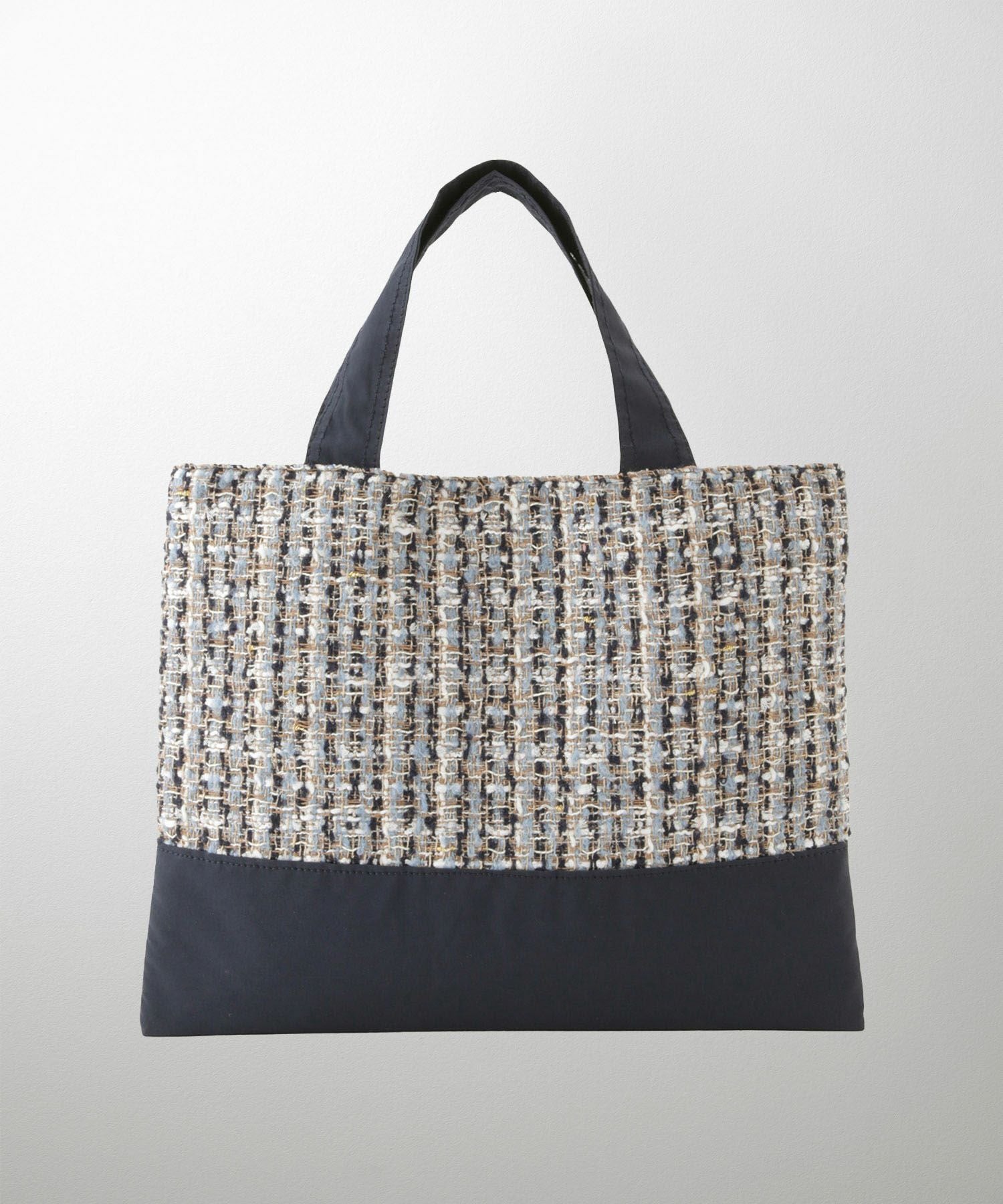 Occasion-SALE ツイード 切り替え サブバッグ HUIT 全2色｜hit932-0298