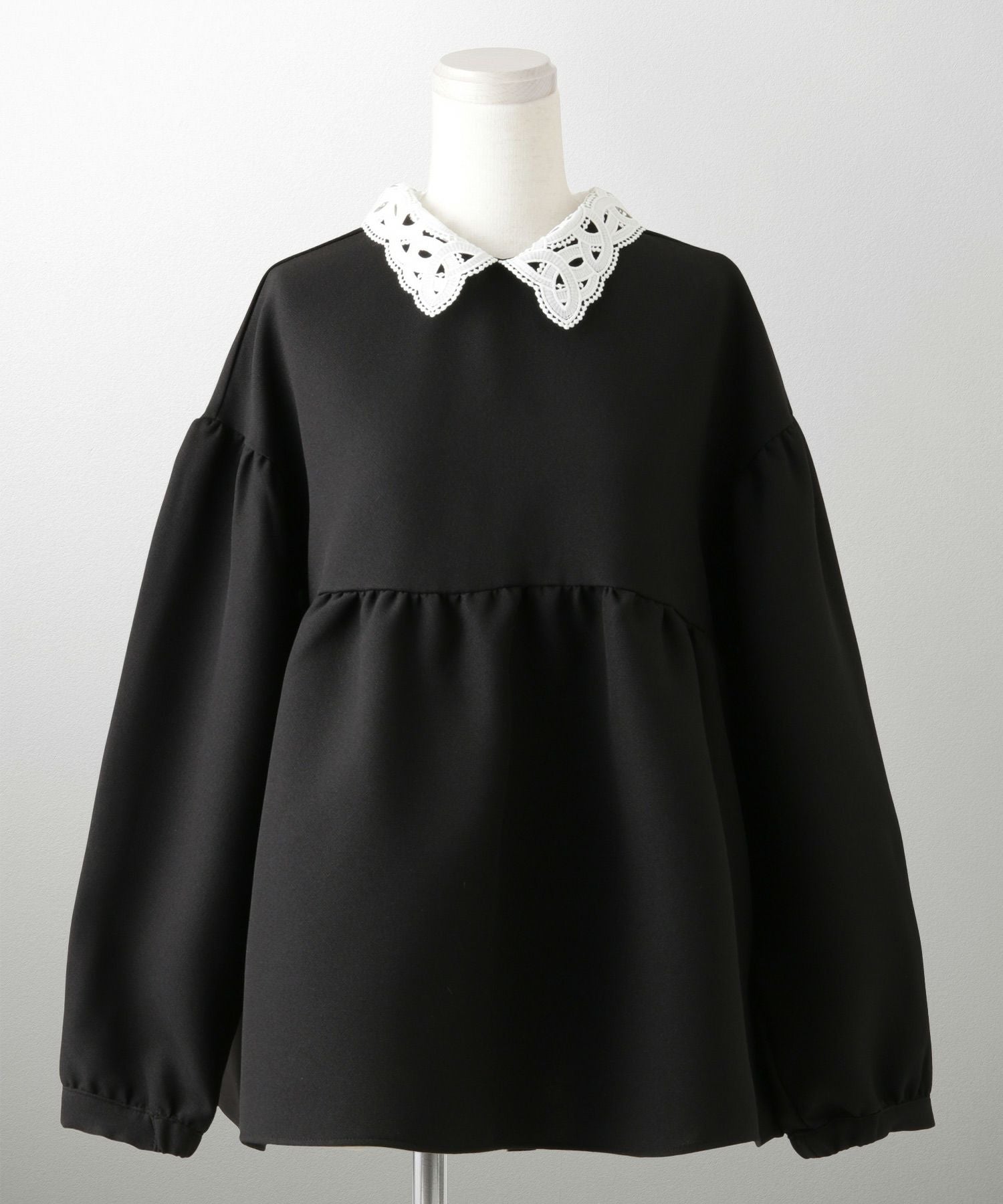 Occasion-SALE レース 襟付き ブラウス HUIT 全3色｜hit831-0271【3