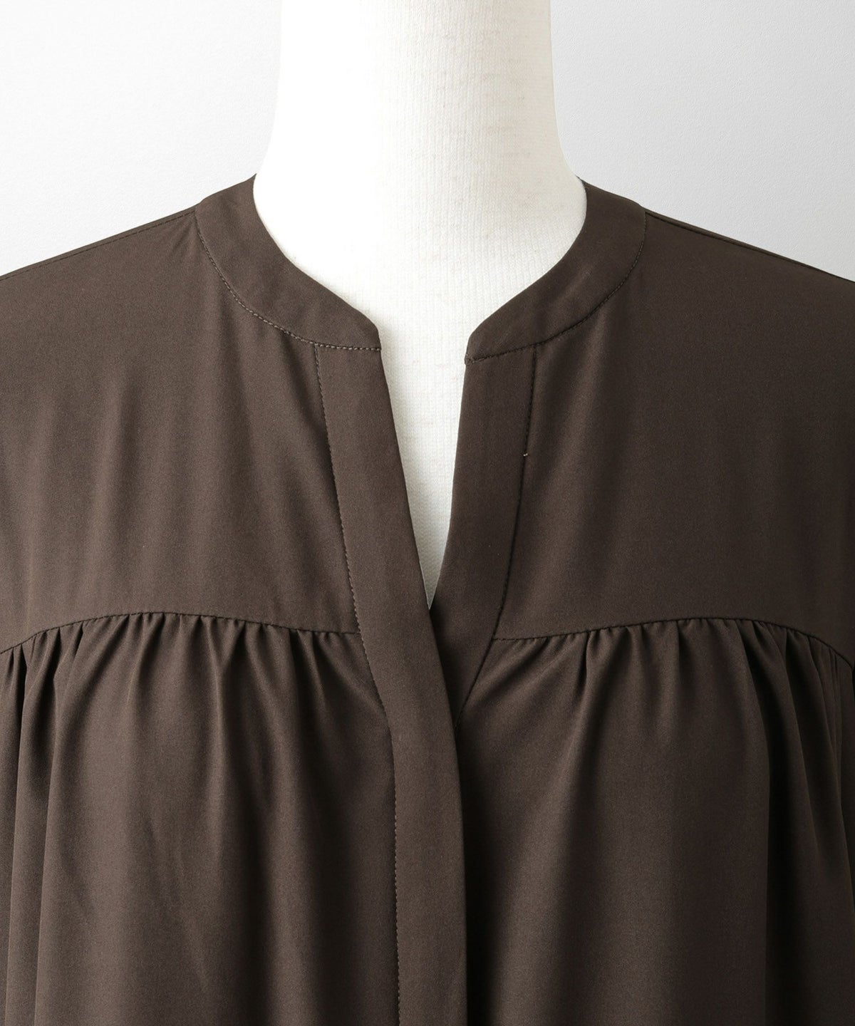 レディース 春 秋 冬 ティアードワンピース ロングワンピース マキシ丈 きれいめ 洗える ブラウン/ブラック/S/M/長袖