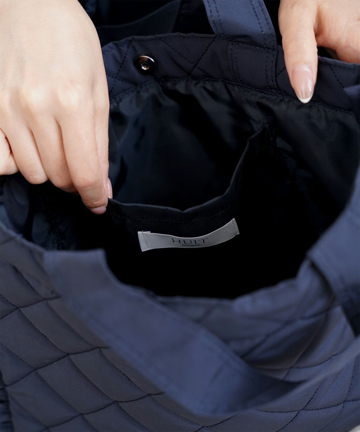 レディース バッグ 無地 キルティング オケージョン オフィス 学校行事 春 夏 秋 冬 サブバッグ アイボリー ネイビー ブラック フリー