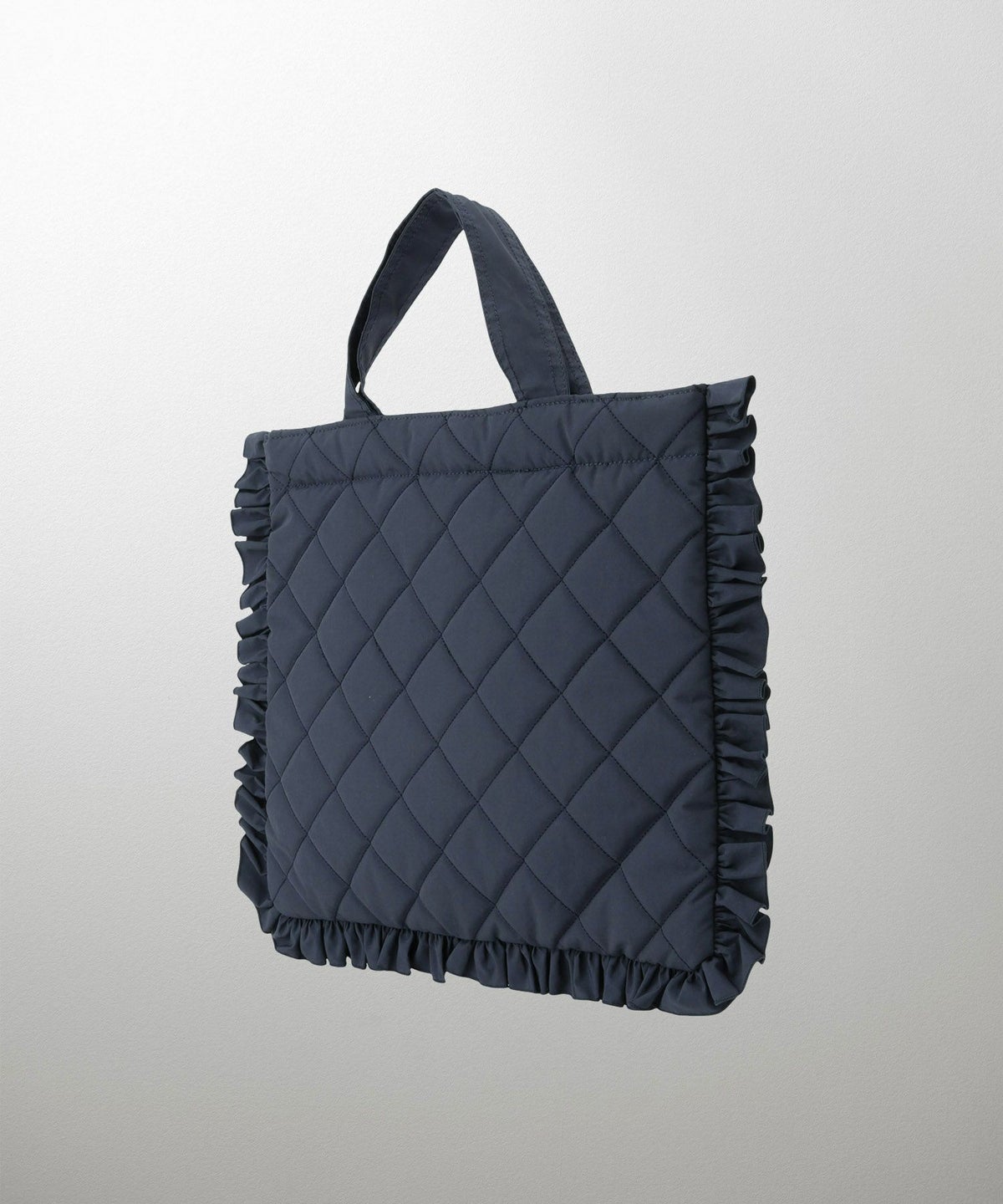 レディース バッグ 無地 キルティング オケージョン オフィス 学校行事 春 夏 秋 冬 サブバッグ アイボリー ネイビー ブラック フリー