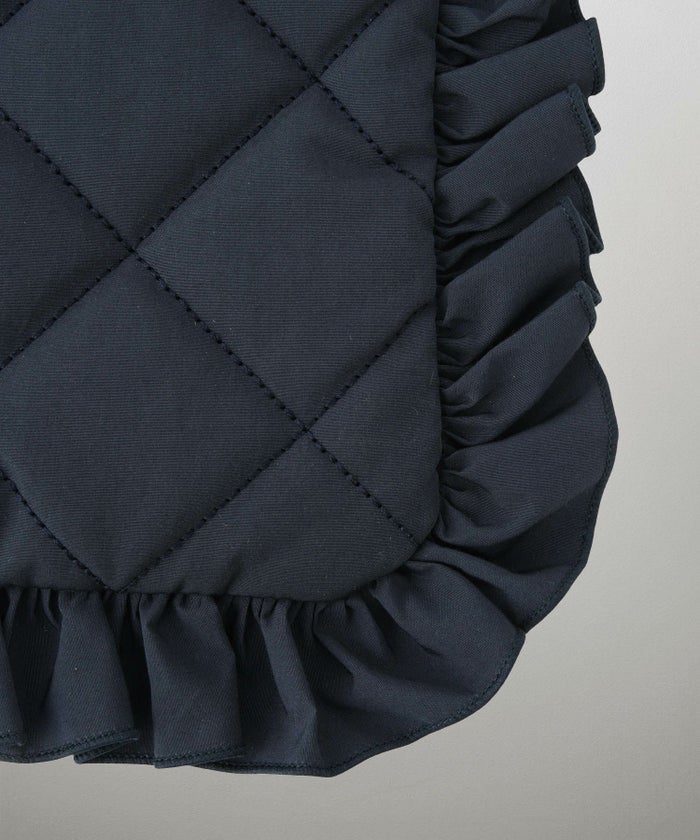 レディース バッグ 無地 キルティング オケージョン オフィス 学校行事 春 夏 秋 冬 サブバッグ アイボリー ネイビー ブラック フリー