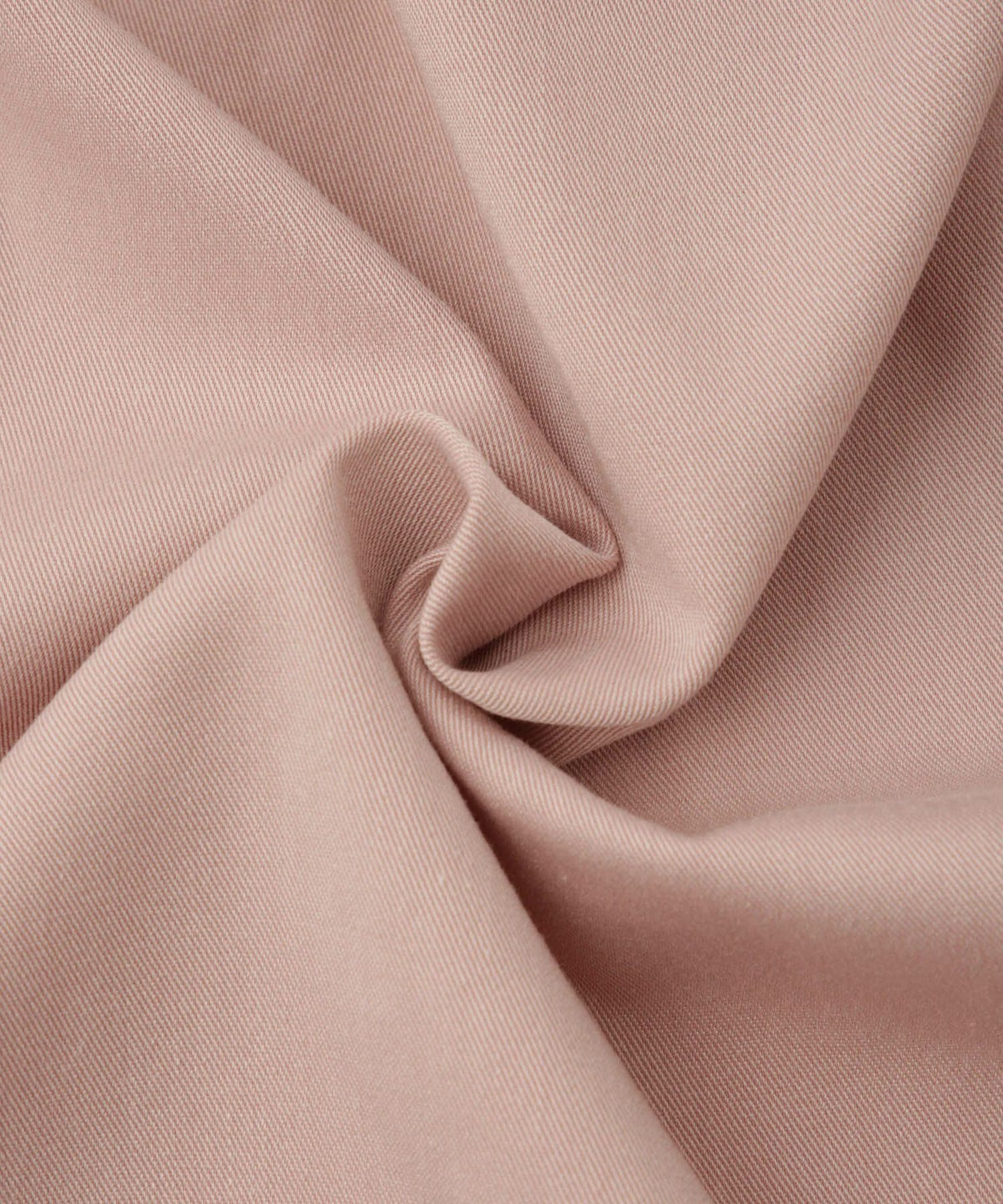 配色 ビッグカラー ノースリーブ ワンピ miolite ピンク/モカ