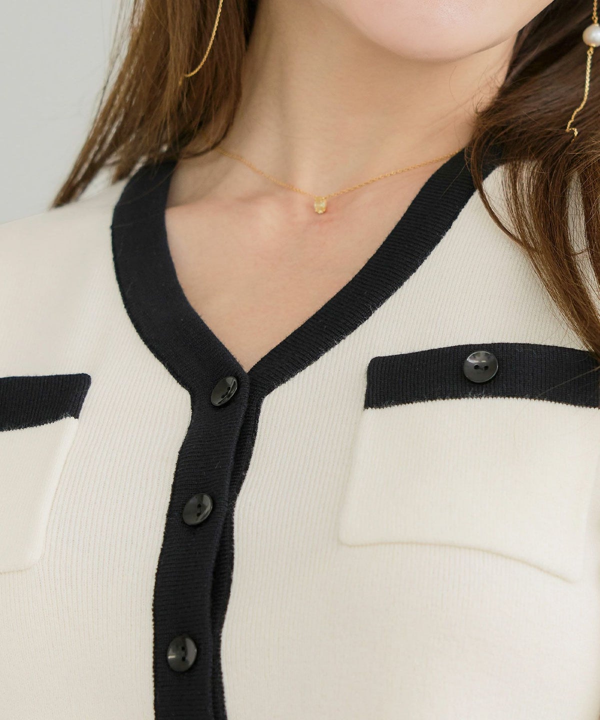 手洗い可 レディース 長袖 秋冬春 長袖 可愛い 上品 きれいめ オフィス 大人カジュアル フェミニン ジョイントスペース