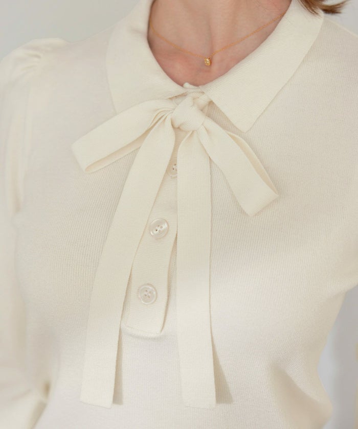 手洗い可 レディース 長袖 秋冬春 長袖 可愛い 上品 きれいめ オフィス 色 フェミニン ジョイントスペース