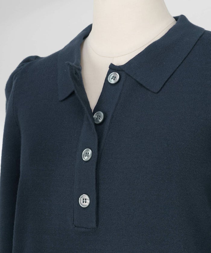 手洗い可 レディース 長袖 秋冬春 長袖 可愛い 上品 きれいめ オフィス 色 フェミニン ジョイントスペース