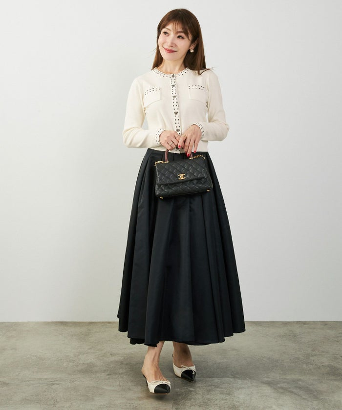 手洗い可 レディース 長袖 秋冬春 長袖 可愛い 上品 きれいめ オフィス 色 フェミニン ジョイントスペース