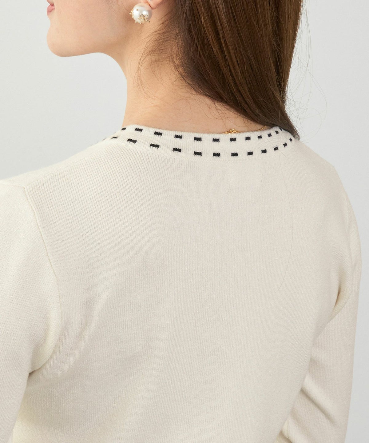 手洗い可 レディース 長袖 秋冬春 長袖 可愛い 上品 きれいめ オフィス 色 フェミニン ジョイントスペース