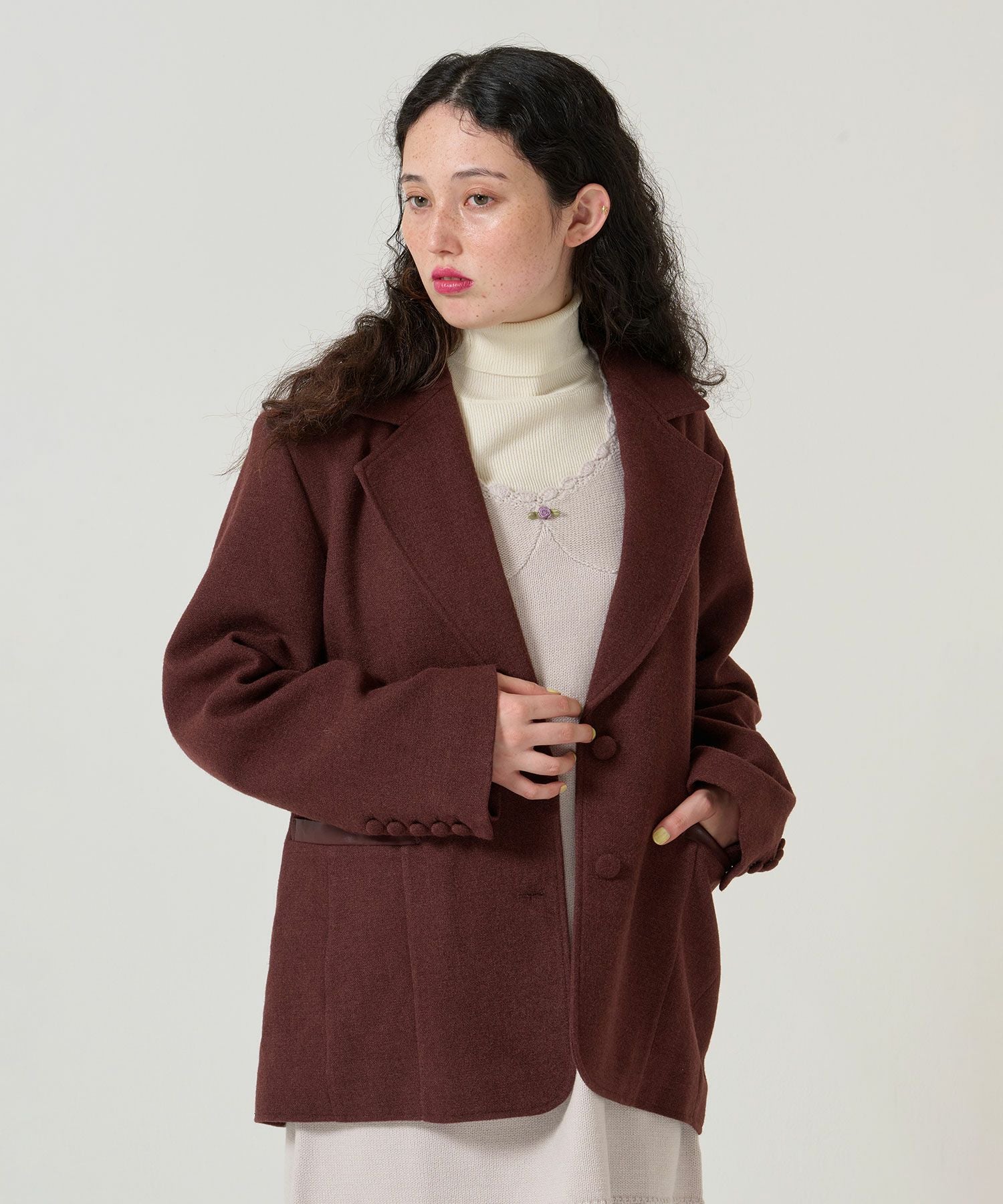 Special-Price-SALE オーバーサイズ テーラード ジャケット TINA