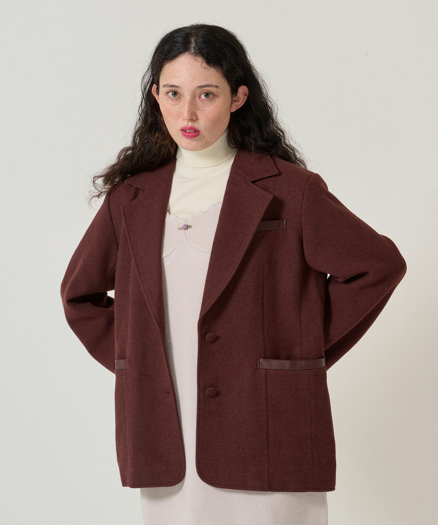 Special-Price-SALE オーバーサイズ テーラード ジャケット TINA