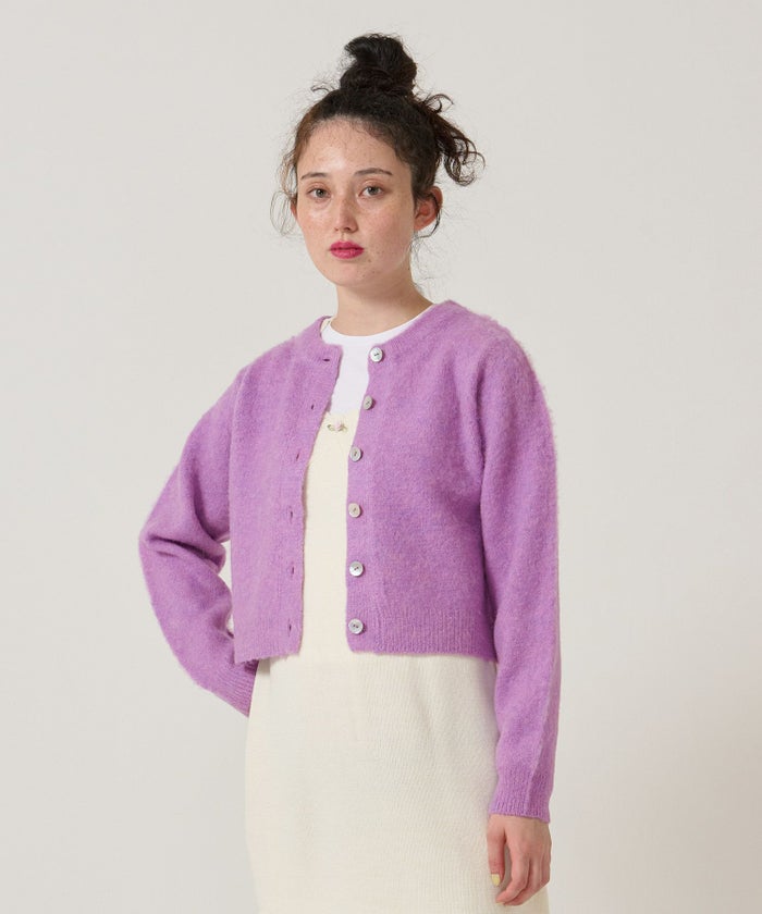 ウール/起毛/カーディガン