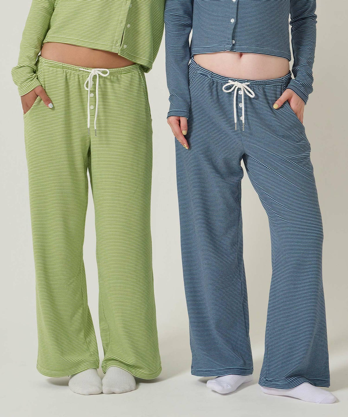  ボーダー/パンツ/ルームウェア