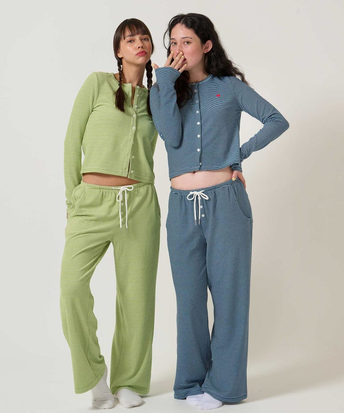  ボーダー/パンツ/ルームウェア