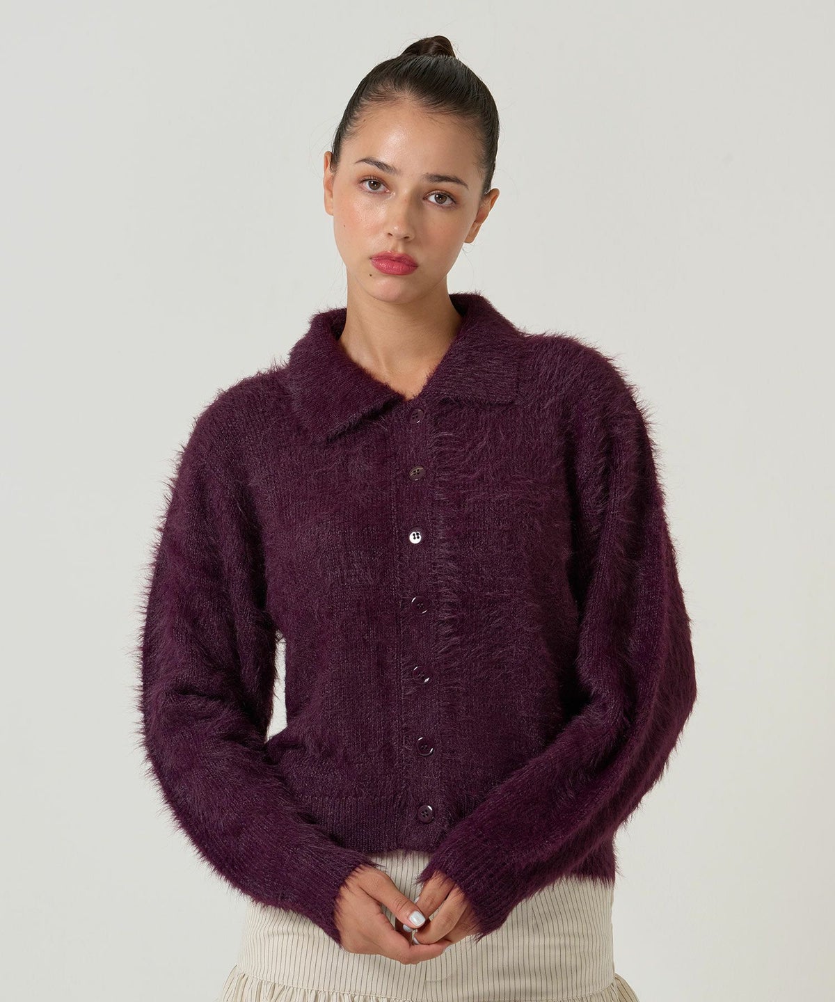 シャギー/ニット/カーディガン