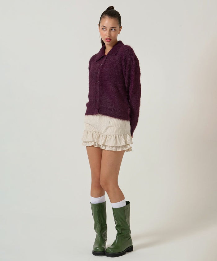 シャギー/ニット/カーディガン