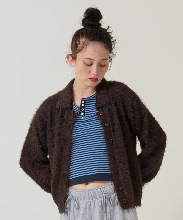 シャギー/ニット/カーディガン