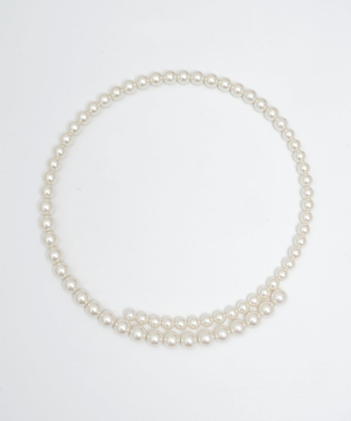 パール チョーカー ネックレス Pearl Choker Necklace 鋼 プラパール クロスデザイン パール チョーカー ネックレス Pearl Choker Necklace （Liala）