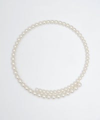 パール チョーカー ネックレス Pearl Choker Necklace 鋼 プラパール クロスデザイン パール チョーカー ネックレス Pearl Choker Necklace （Liala）