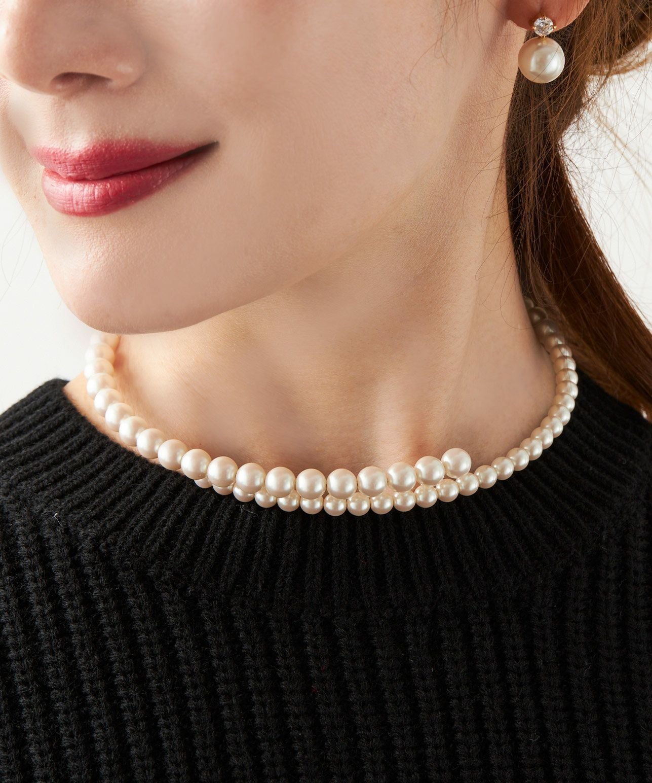 パール チョーカー ネックレス Pearl Choker Necklace （Liala） 全1種