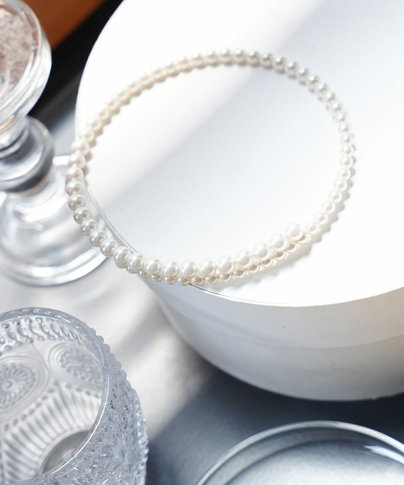 パール チョーカー ネックレス Pearl Choker Necklace （Liala） 全1種
