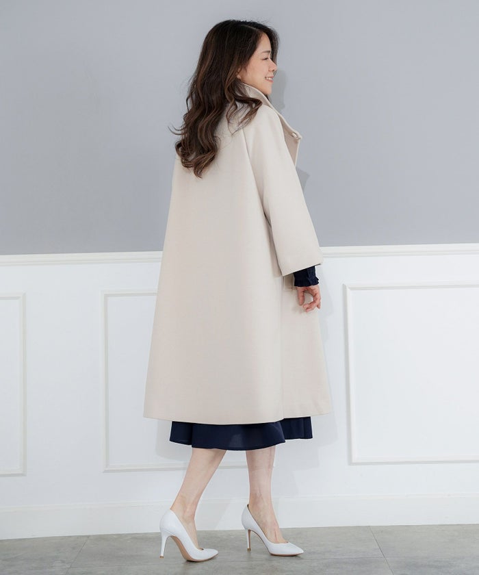 パターン アウター レディース 上品 きれいめ オケージョン シンプル エレガント M L LL ジョイントスペース