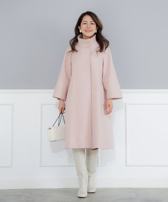 パターン アウター レディース 上品 きれいめ オケージョン シンプル エレガント M L LL ジョイントスペース