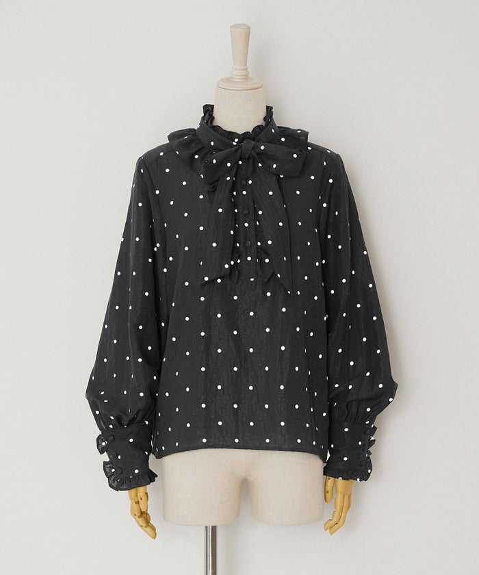 パターン ブラウス レディース 上品 きれいめ オケージョン シンプル エレガント フリー ジョイントスペース