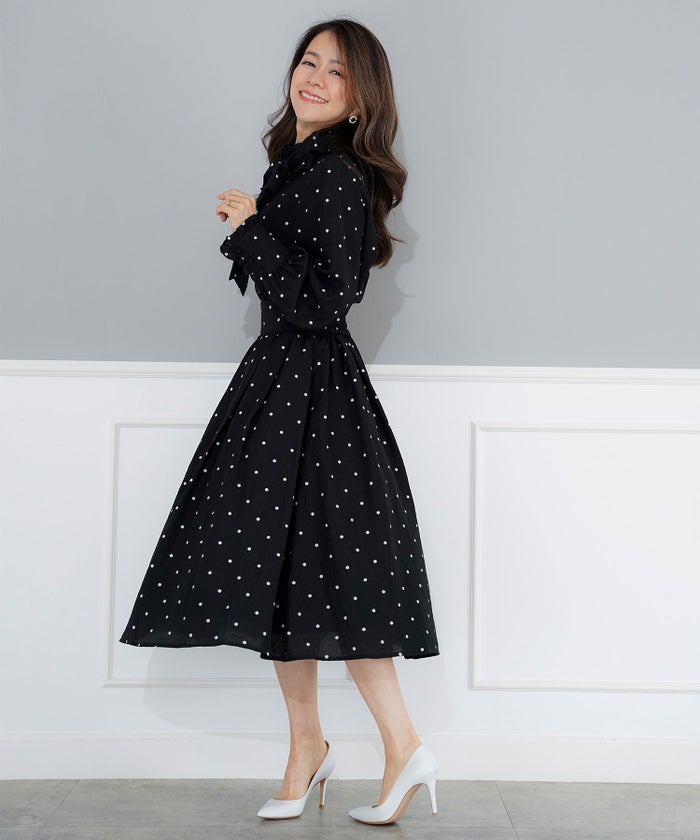 パターン ブラウス レディース 上品 きれいめ オケージョン シンプル エレガント フリー ジョイントスペース