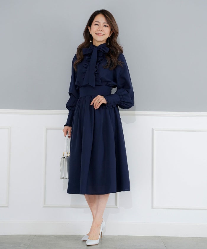 パターン ブラウス レディース 上品 きれいめ オケージョン シンプル エレガント フリー ジョイントスペース