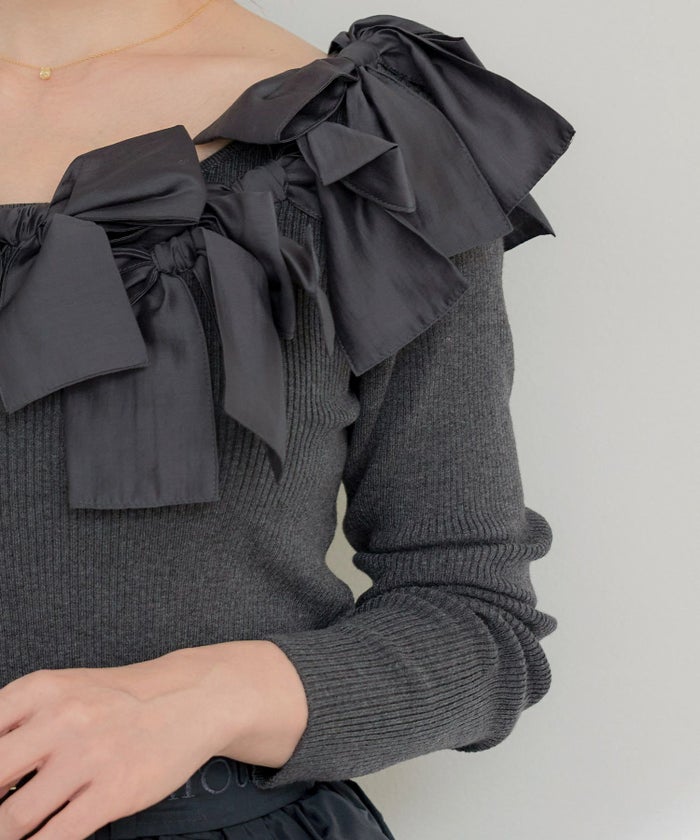 新色追加 手洗い可 レディース 長袖 秋冬春 長袖 大人可愛い 上品 きれいめ フェミニン ジョイントスペース