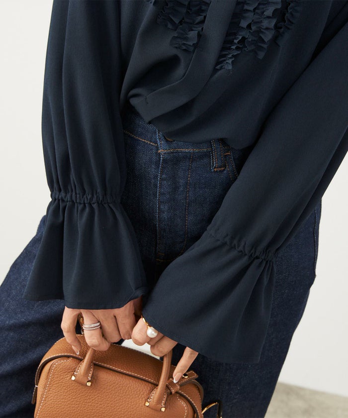 手洗い可 長袖 大人カジュアル オフィス きれいめ 上品 フェニミン 大人可愛い ジョイントスペース