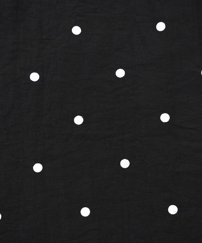 手洗い可 ボトムス レディース ドット 無地 上品 きれいめ オケージョン シンプル エレガント ジョイントスペース