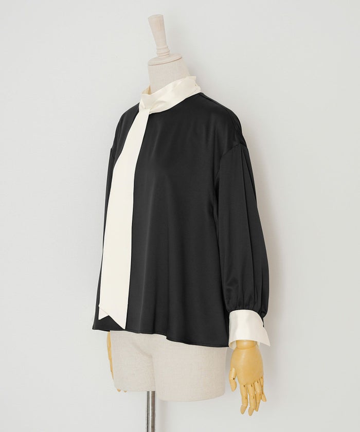 手洗い可 トップス レディース 上品 きれいめ オケージョン シンプル エレガント ジョイントスペース