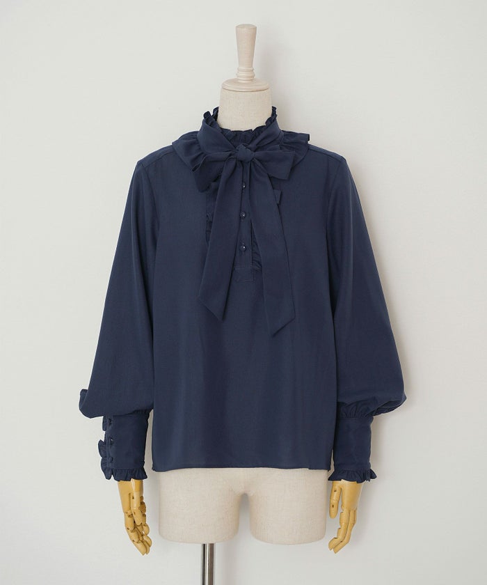 手洗い可 トップス レディース ドット 無地 上品 きれいめ オケージョン シンプル エレガント フリー ジョイントスペース