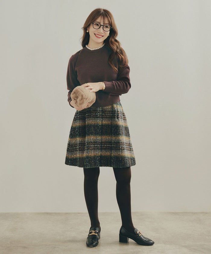 手洗い可 レディース 長袖 秋冬春 大人可愛い 上品 きれいめ オフィス 大人カジュアル フェミニン ジョイントスペース