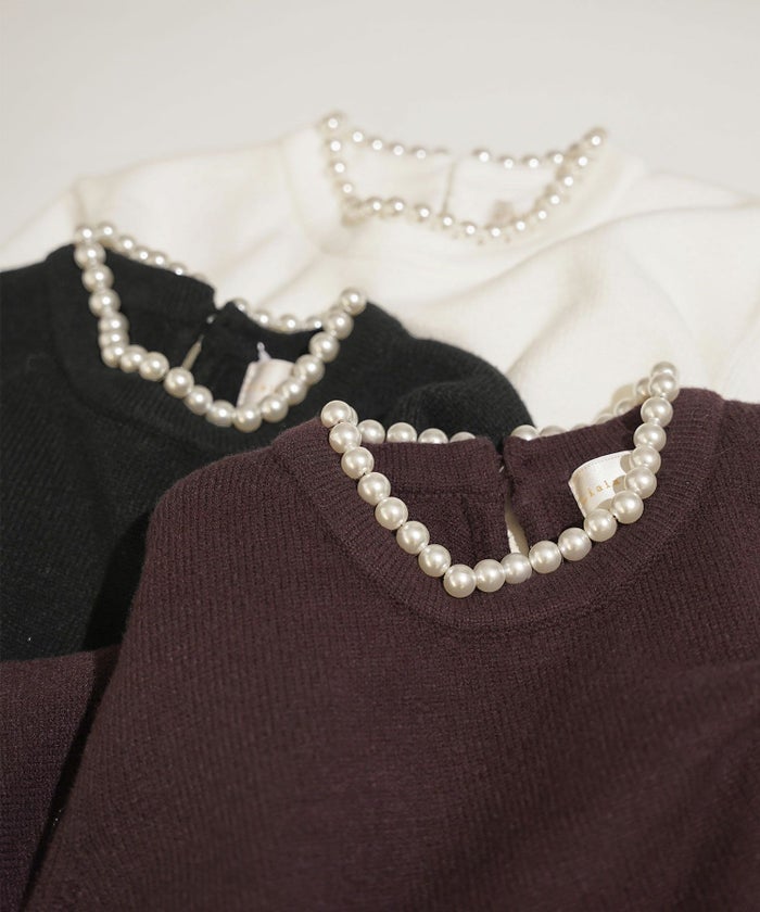 手洗い可 レディース 長袖 秋冬春 大人可愛い 上品 きれいめ オフィス 大人カジュアル フェミニン ジョイントスペース